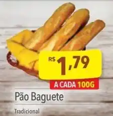 Supermercados Condor Pão Baguete Tradicional oferta