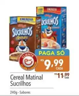 Supermercados Condor Cereal Matinal Sucrilhos 240g-Sabores oferta