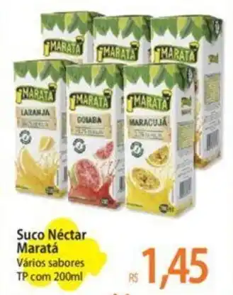 Atacadão Suco Néctar Maratá Vários sabores TP com 200ml oferta