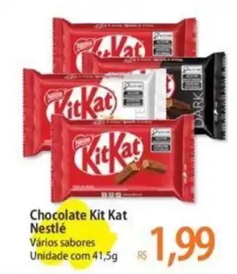 Atacadão Chocolate Kit Kat Nestlé Vários sabores Unidade com 41,5g oferta