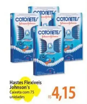 Atacadão Hastes Flexíveis Johnson's Caixeta com 75 unidades oferta