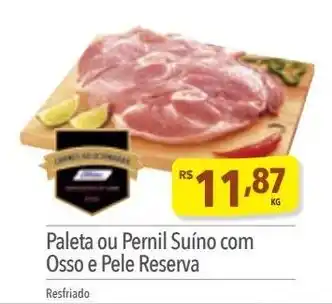 Supermercados Condor Paleta ou Pernil Suíno com Osso e Pele Reserva Resfriado oferta