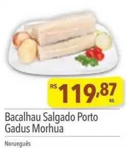 Supermercados Condor Bacalhau Salgado Porto Gadus Morhua Norueguês oferta