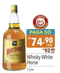 Supermercados Condor Whisky White Horse 1 Litro oferta