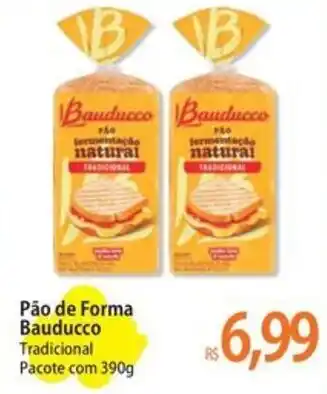 Atacadão Pão de Forma Bauducco Tradicional Pacote com 390g oferta