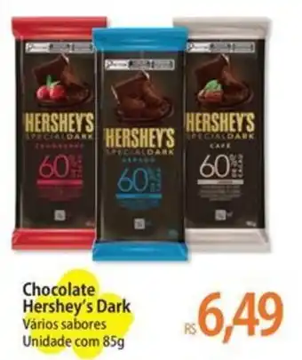 Atacadão Chocolate Hershey's Dark Vários sabores Unidade com 85g oferta