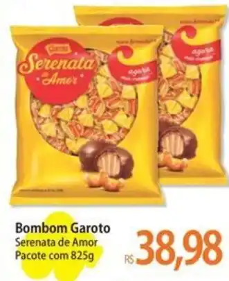 Atacadão Bombom Garoto Serenata de Amor Pacote com 825g oferta