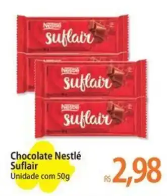 Atacadão Chocolate Nestlé Suflair Unidade com 50g oferta