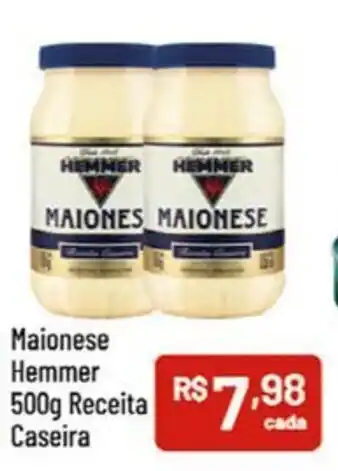 Maionese Hemmer 500g receita Caseira