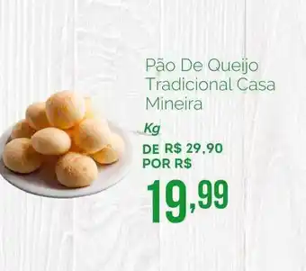 Oba Hortifruti Pão De Queijo Tradicional Casa Mineira 1kg oferta