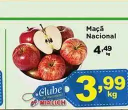 Mialich Supermercados Maçã Nacional 1kg oferta
