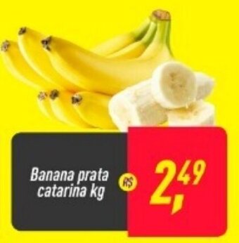 Frangolândia Banana prata Catarina 1kg oferta