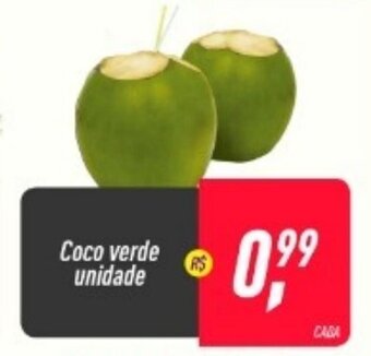 Frangolândia Coco verde unidade oferta