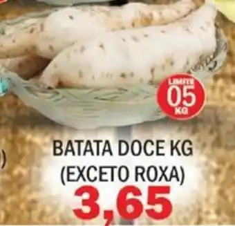 Supermercados Mendonça Batata Doce 1kg (exceto roxa) oferta
