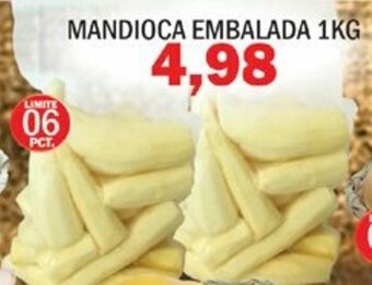 Supermercados Mendonça Mandioca Embalada 1kg oferta