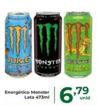 Comercial Esperança Energético Monster Lata 473ml oferta