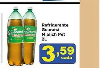 Refrigerante Guaraná Mialich 2L