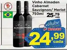 Mialich Supermercados Vinho Almaden Cabernet Sauvignon - Merlot 750ml oferta