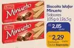 Minueto - biscoito wafer
