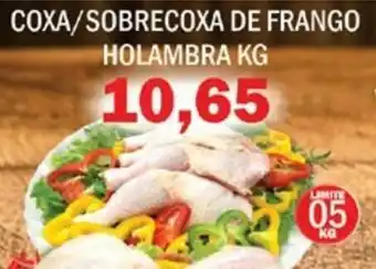 Supermercados Mendonça Coxa/ Sobrecoxa de Frango Holambra 1kg oferta