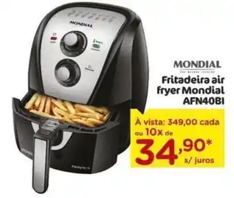 Carrefour MONDIAL Fritadeira air fryer Mondial AFN40BI oferta