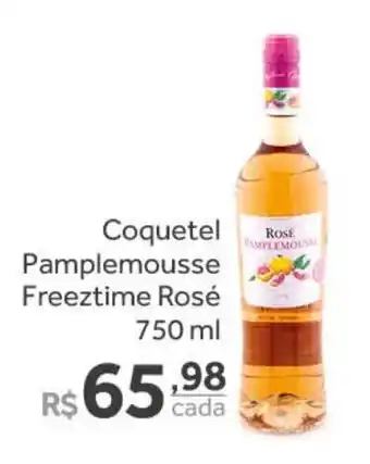 Verdemar Supermercado Coquetel Pamplemousse Freeztime Rose 750ml oferta
