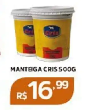 Pinheiro Supermercado MANTEIGA CRIS 500G oferta