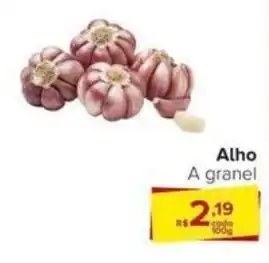Carrefour Alho A granel oferta