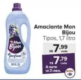 Carrefour Amaciante Mon Bijou Tipos, 1,7 litro oferta