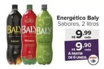 Carrefour Energético Baly Sabores, 2 litros oferta
