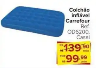 Carrefour Colchão inflável Carrefour oferta