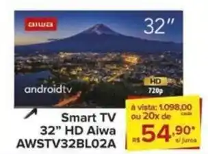Carrefour Smart TV 32" HD Aiwa oferta