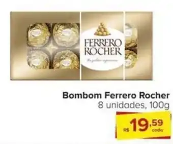 Carrefour Bombom Ferrero Rocher 8 unidades, 100g oferta