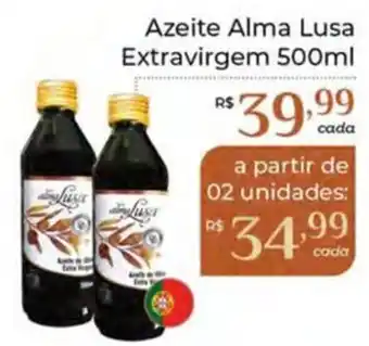 Azeite Alma Lusa Extravirgem 500ml