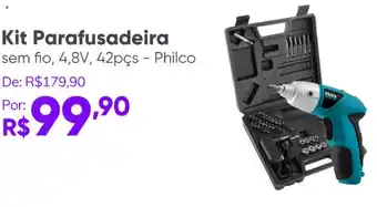 Casa e Vídeo Kit Parafusadeira oferta