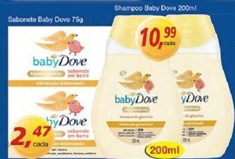 Supermercados Guanabara Sabonete Baby Dove 75g oferta