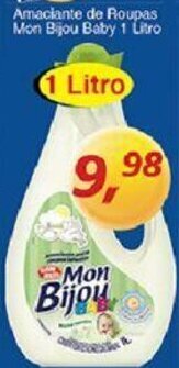 Amaciante de roupas Mon Bijou Baby 1L