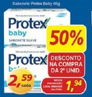 Supermercados Guanabara Sabonete Protex Baby 85g oferta