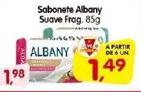 Cercadão Sabonete Albany Suave Frag. 85g oferta