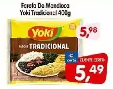 Cercadão Farofa De Mandioca Yoki Tradicional 400g oferta