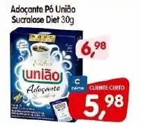 Cercadão Adoçante Pó União Sucralose Diet 30g oferta