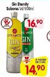 Cercadão Gin Eternity Sabores Vd 900ml oferta
