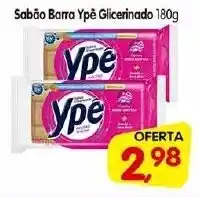 Cercadão Sabão Barra Ypè Glicerinado 180g oferta