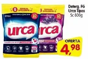 Cercadão Deterg. Pó Urca Tipos Sc 800g oferta