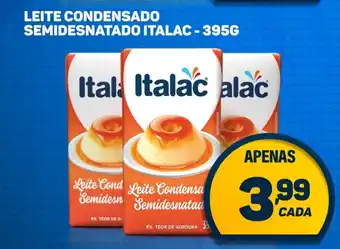 Dom Atacadista LEITE CONDENSADO SEMIDESNATADO ITALAC - 395G oferta