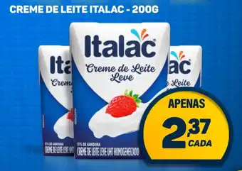 Dom Atacadista CREME DE LEITE ITALAC - 200G oferta