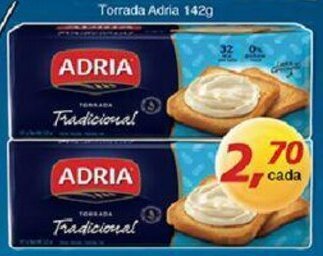 Supermercados Guanabara Torrada Adria 142g oferta