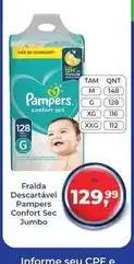 Tonin Superatacado Pampers - fralda descartável confort sec jumbo oferta