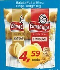 Supermercados Guanabara Batata Palha Elma Chips 100g/110g oferta
