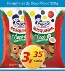 Supermercados Guanabara Rosquinhas de Coco Panco 350g oferta